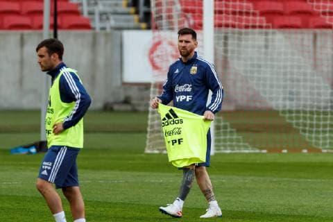 Football, Copa America, Argentina National Team Training