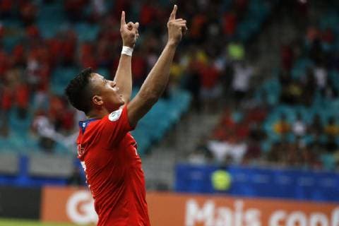 Football, Copa America, Ecuador - Chile
