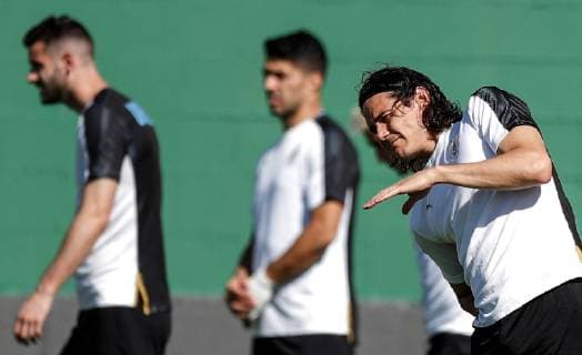 Football, Copa America, National Team Uruguay Training