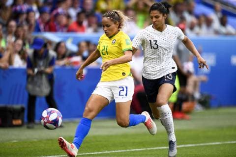 Football, Womens World Cup, France - Brazil