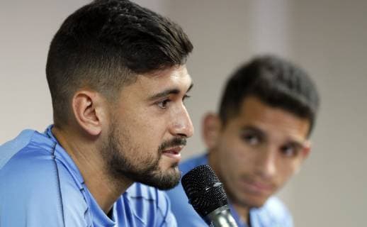 Football, Copa America, Uruguay National Team Press Conference