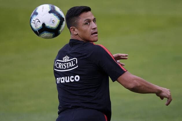 Football, Copa America, Chile National Team Training
