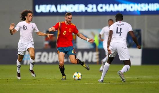 Football, U21 EM, Spain - France