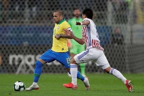 Football, Copa America, Brazil - Paraguay
