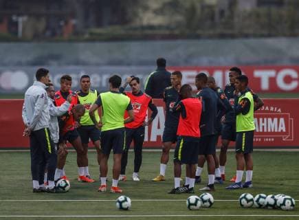 Football, Copa America, National Team Brazil Training