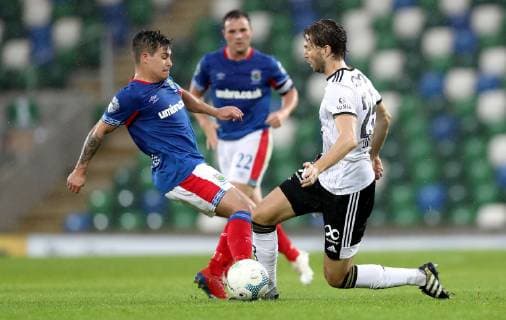 Football, CL Quali, FC Linfield - Rosenborg Trondheim