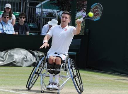 Wimbledon, day 10, wheelchair tennis