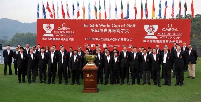 Golf, Omega Mission Hills World Cup, Presentation of the Teams