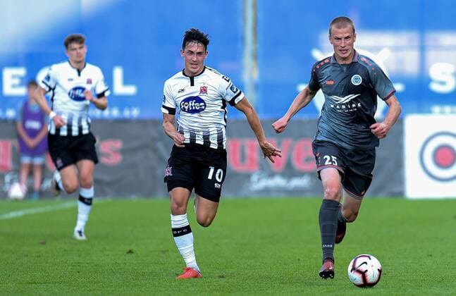 football, CL Quali, Riga FC - FC Dundalk