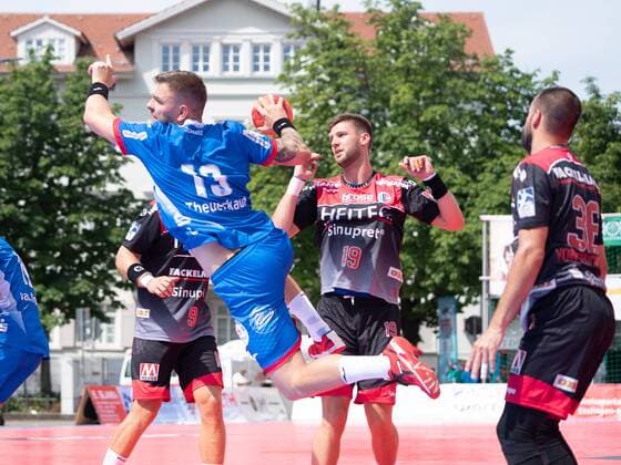 Handball, Esslinger Marktplatzturnier, HC Erlangen - TBV Lemgo-Lippe