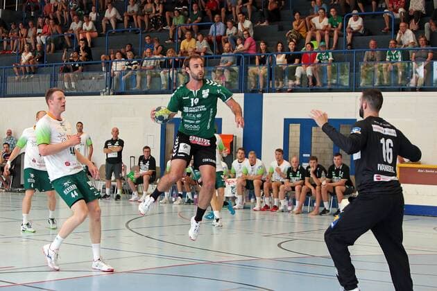 Handball, test match, HSG Wetzlar - Wacker Thun