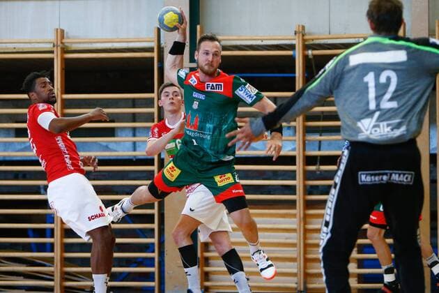 Handball, test match, SC Magdeburg - TV Hüttenberg