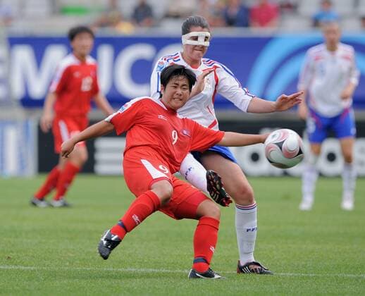 Football, Women, U20 World Cup, Semi final, France - North Korea 1:2