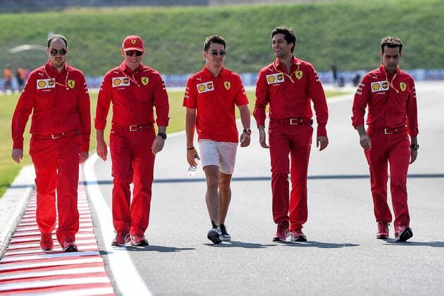 Formula 1, GP Hungary, Team Ferrari Track inspection