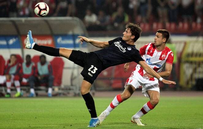 Football, CL-Quali, Red Star Belgrade - FC Copenhagen