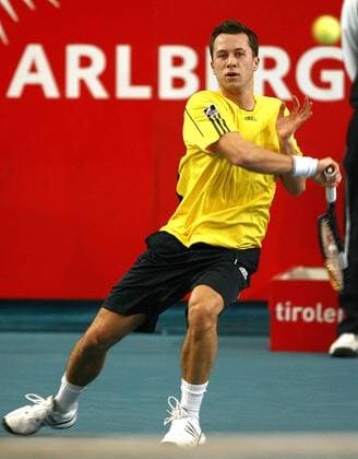 Tennis, ATP Tour, Philipp Kohlschreiber wins the Tennis Trophy in St. Anton