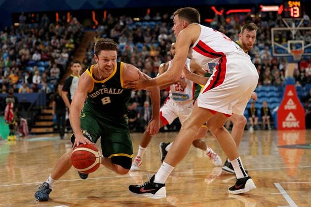 Basketball, Australia - Canada