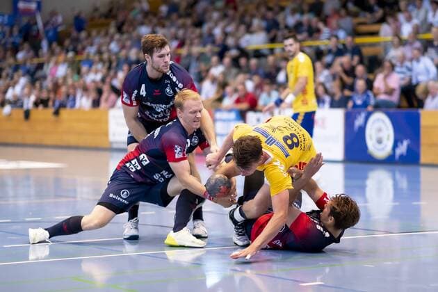 Handball, DHB Cup, Mecklenburg bulls - SG Flensburg-Handewitt