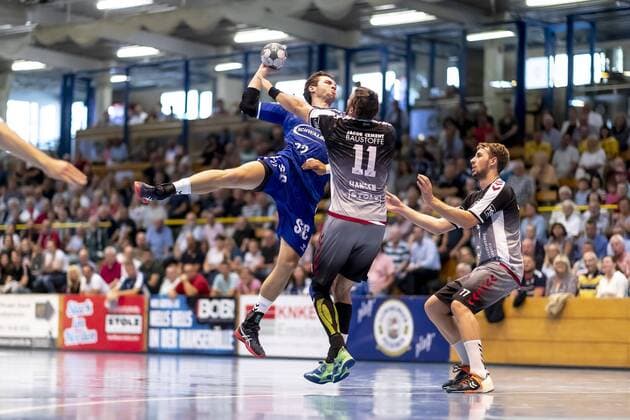 Handball, DHB Cup, VfL Gummersbach - VfL Lübeck-Schwartau