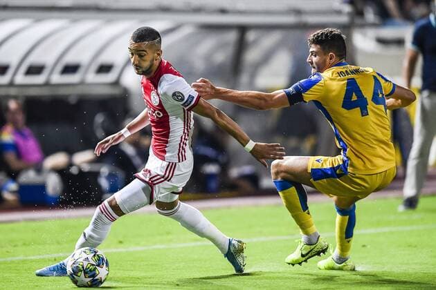 Football, CL Quali, APEOL Nicosia - Ajax Amsterdam