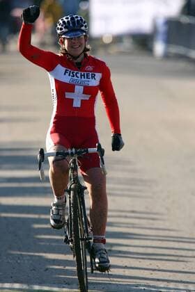 Cycling, International cyclo-cross Dagmarsellen with Sabine Spitz