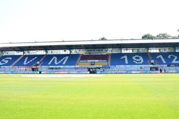 football, stadium history SV Meppen