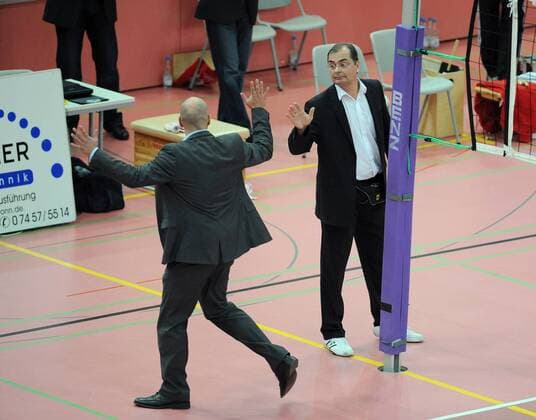 Volleyball, 1. BL, EnBW TV Rottenburg - VfB Friedrichshafen 1.3