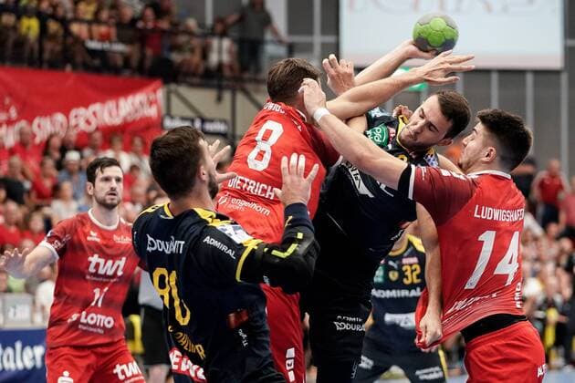 Handball, HBL, The Owls Ludwigshafen - Rhine-Neckar Leuven