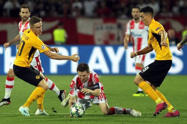 Football, CL-Quali, Red Star Belgrade - BSC Young Boys Bern