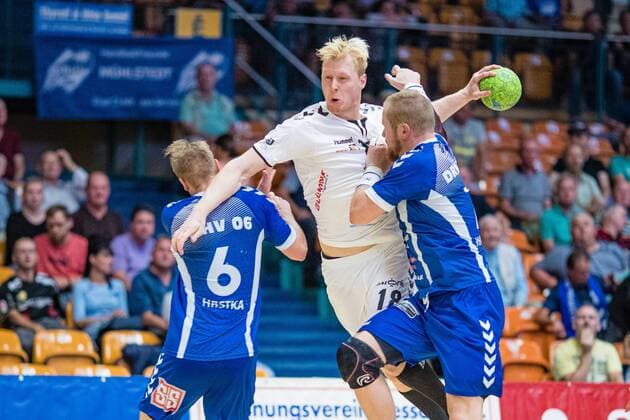 Handball, 3rd League, Dessau Rosslauer HV 06 - TV Hüttenberg