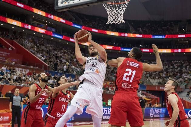 Basketball WM, Germany - Canada
