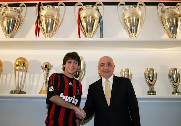 Football, Italy, Serie A, AC Milan presents new signing Felipe Mattioni