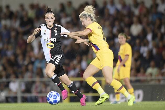 Football, Women, CL, Juventus Turin - FC Barcelona