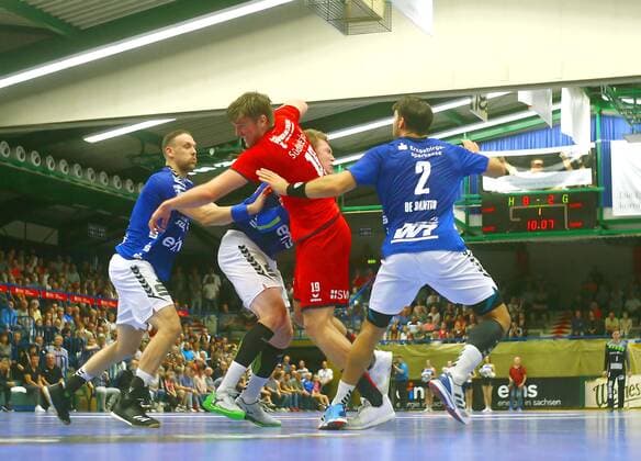 Handball, HBL2, EHV Aue - SG Bietigheim