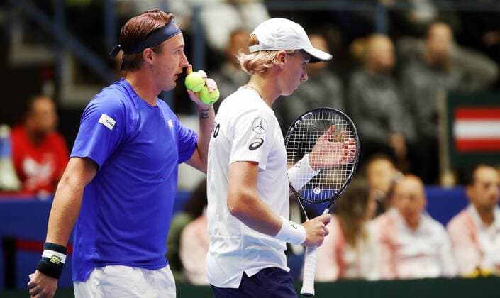 Tennis, Davis Cup, Finland - Austria