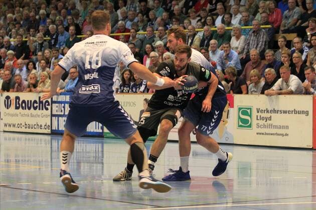 Handball, 2nd BL, VfL Lübeck-Schwartau - HC Elbflorenz2006