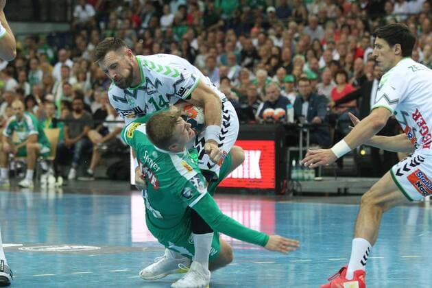 Handball, SC DHfK Leipzig - FA Göppingen