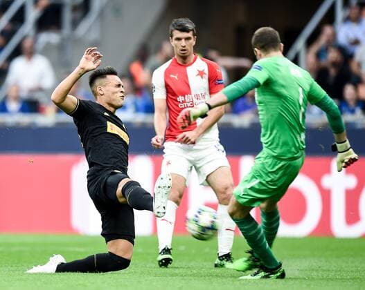 Football, CL, Inter Milan - Slavia Prague