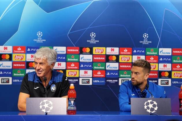 Football, CL, Atalanta Bergamo Press Conference