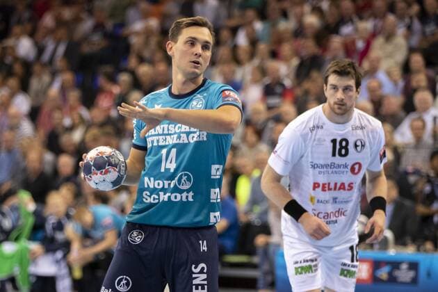 Handball, CL, SG Flensburg-Handewitt - Elverum Handball