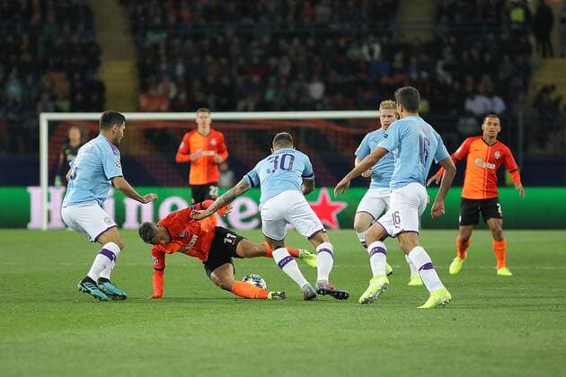 Football, CL, Schachtar Donetsk - Manchester City