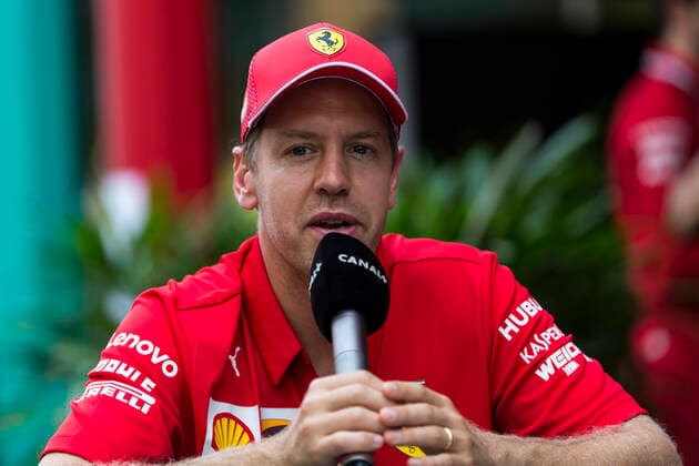 Formula 1, GP Singapore, Interview with Sebastian Vettel