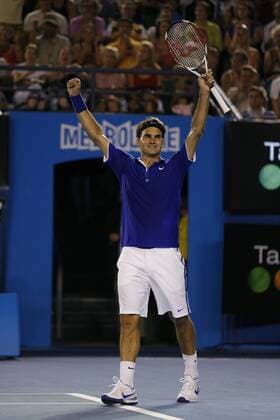 Tennis, Australian Open, Men, Semifinals