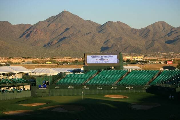 Golf, FBR Open in Scottsdale, 1st round