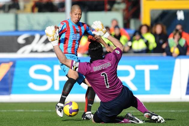 Football, Italy, Serie A, Calcio Catania - Juventus Turin 1:2