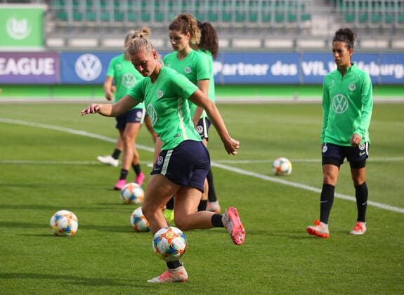 Football, CL Women, VfL Wolfsburg Training
