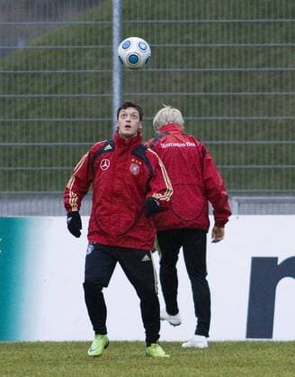 Football, training of the German national team