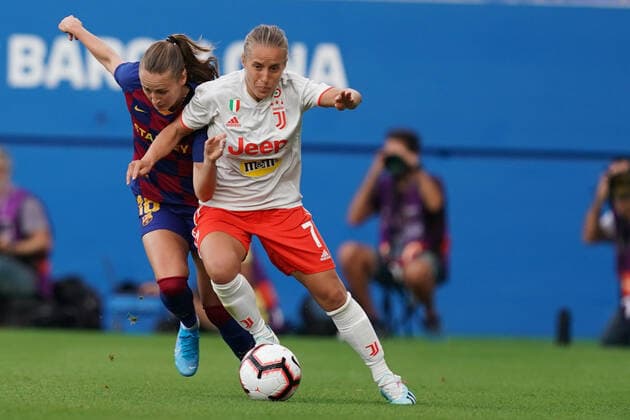Football, Women, CL, FC Barcelona - Juventus Turin