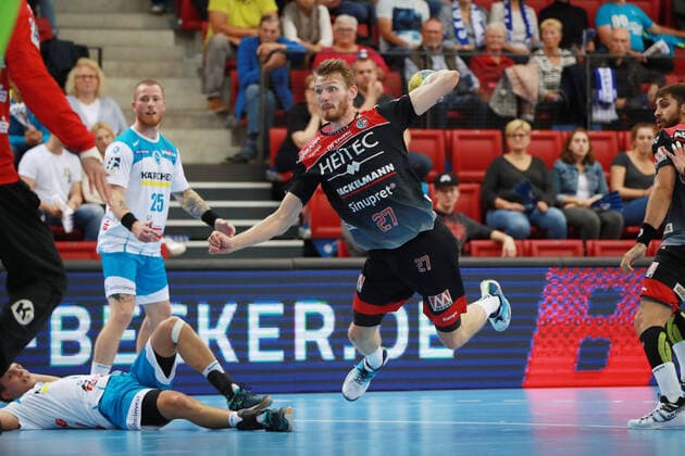 Handball, DHB Cup, TVB 1898 Stuttgart - HC Erlangen