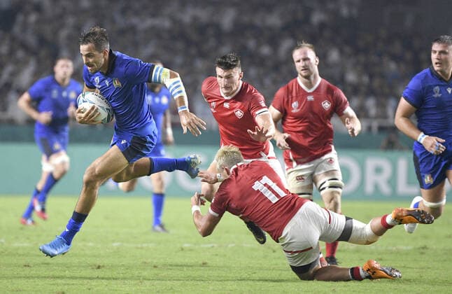 Rugby WM, Italy - Canada